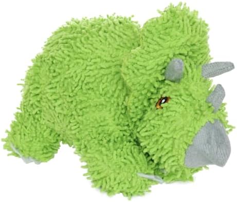 MIGHTY® 2 Pack Microfiber Medium Triceratops Dog Toys