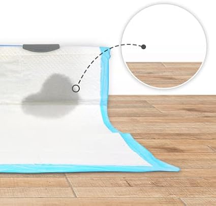 Pico Stand Up Vertical Wall Dog Puppy Pee Pad Holder - Indoor Splash Guard for Potty Training - Potty Pad Holder with Easy Clean up for Leg Lifting Small and Medium Dogs Potty Wall