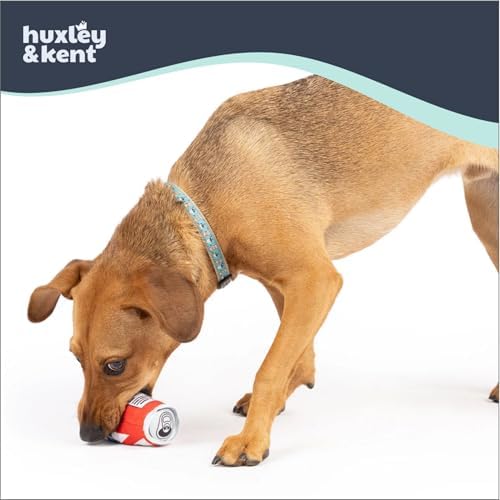 Huxley & Kent Tiny Tuff Plush Dog Toy, Pups Belly Rubbin
