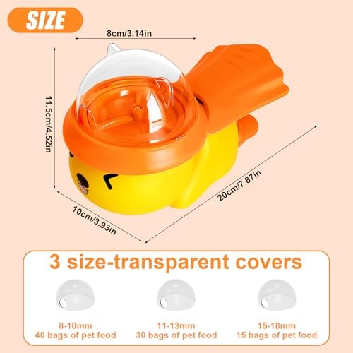 Interactive Dog Toy Food Puzzle, Treat Dispensing Slow Feeder for Dogs & Cats, Enrichment Toy to Reduce Boredom, IQ Training Toy, Pet Food Dispenser with DIY Stickers