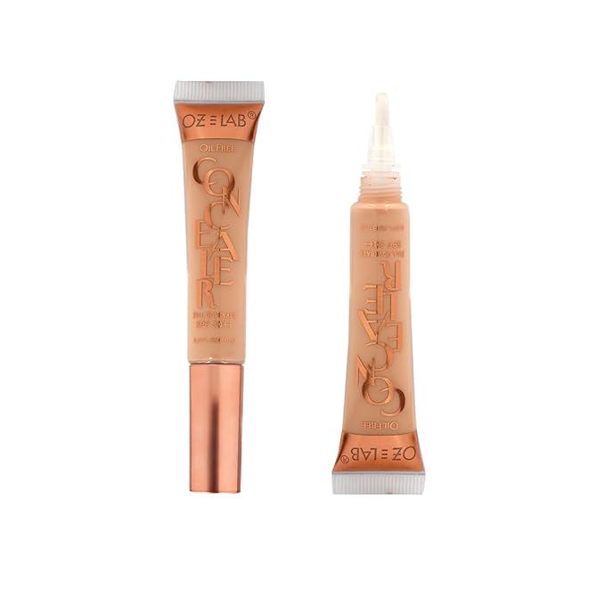 Beauty Hide and Chic Liquid Concealer – Sand (HC-06) – Full Coverage, Lightweight, Matte Finish, SPF 30++, Vegan, Cruelty-Free – 0.35 fl oz / 10 ml,pack of 1