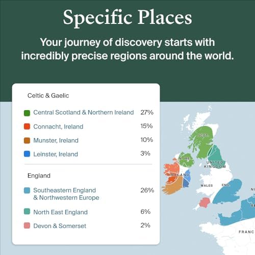 AncestryDNA + Traits Genetic Test Kit: Personalized Genetic Traits, DNA Ethnicity Test, Origins & Ethnicities, Complete DNA Test, Ancestry Reports (Pack of 2)