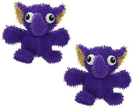 MIGHTY® 2 Pack Microfiber Medium Elephant Dog Toys