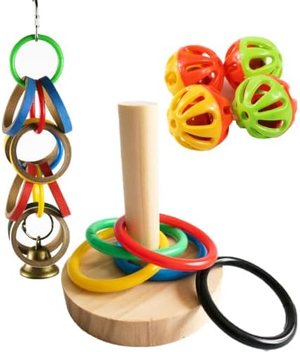 Bird Toys, Lovebird Training Toys, Parrot Toy Sets