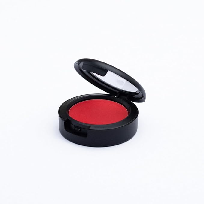 Jerome Alexander Blush ‘n’ Kiss Cream for Cheeks & Lips | Creamy, Lightweight, Buildable Coverage | Blush Balm Face Makeup|Tint Scarlet