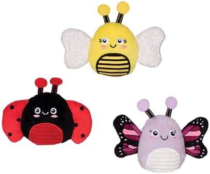 Fringe Studio Plush Dog Toy, 3 Pieces Set, WE’RE Super Fly, Pet Shop Collection (662168)