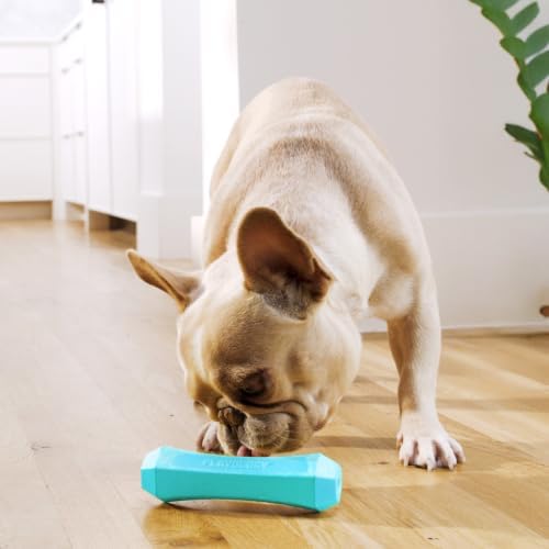 Playology Squeaky Chew Stick Dog Toy - Medium, Peanut Butter Scent, 2-pk
