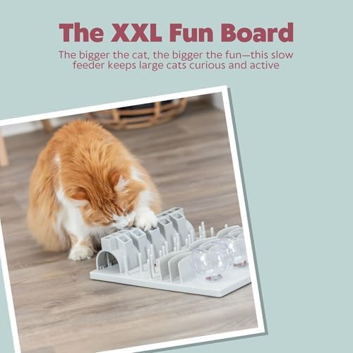 Trixie XXL Fun Board for Cats, 5 Activity Treat Puzzle