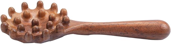 Handcrafted Wooden Scalp Massager - Scalp Scrubber for Hair Growth and Stress Relief, Made with Natural Wood, Scalp Brush Massager for Dandruff Reduction, Unique Gift for Mom, Dad & Self-Care Lovers