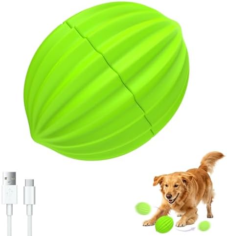 Yipetor Alemon Smart Interactive Dog Ball, Keeping Medium & Large Dogs Busy