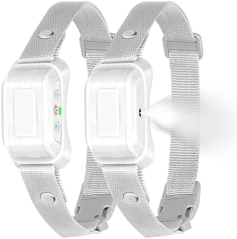 Citronella Dog Bark Collar [2 Pack] 3 Sensitivity Levels, No Spray Refil | Anti Barking Training Collar, IP67 Waterproof, Rechargeable Safer Spray Dog Collar for L/M/S Citronella Dog Collar, Grey