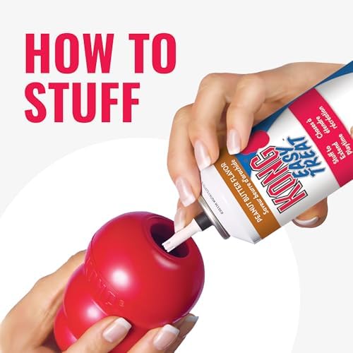 KONG Classic Stuffable Dog Toy, Natural Rubber Chew, for XX-Large Dogs | Treat-Filling Fetch & Chew Toy with Erratic Bounce, Made from KONG Durable Natural Rubber for Extended Playtime