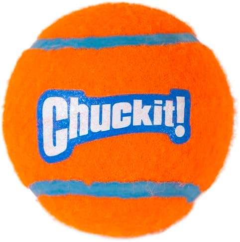 Chuckit! Dog Tennis Ball Dog Toy, Large 3in 1 Pack