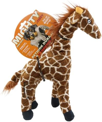 MIGHTY Tuffy 2 Pack Giraffe Dog Toys