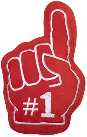 Fringe Studio Plush Dog Toy, #1 Fan, Pet Shop Collection (289886)