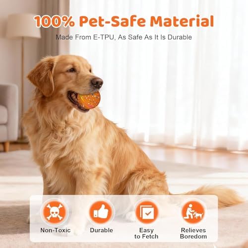 Smart Interactive Dog Toys Ball for Aggressive Chewers Small Medium Dogs