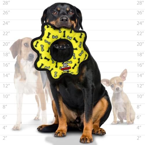 TUFFY® Ultimate Gear Ring Ultra Durable Plush Dog Toy