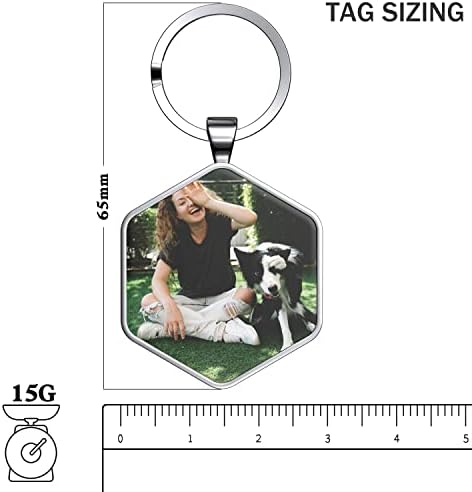 QR Code Dog Tag -On Pet ID Name Tag for Dogs, Cats & Horses – Custom Personalized Noiseless Tag with Jingle-Free Fit & Online Profile Display