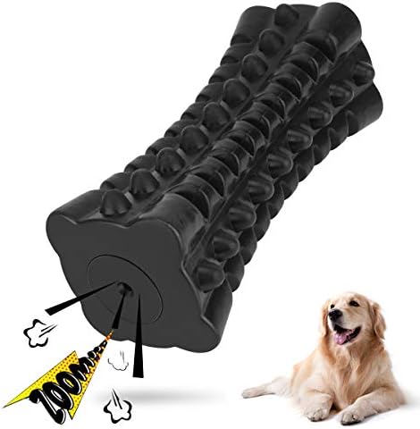 Indestructible Squeaky Dog Toy – Tough Rubber Chew Toy for Aggressive Large Dogs, Durable and Safe for Interactive Play