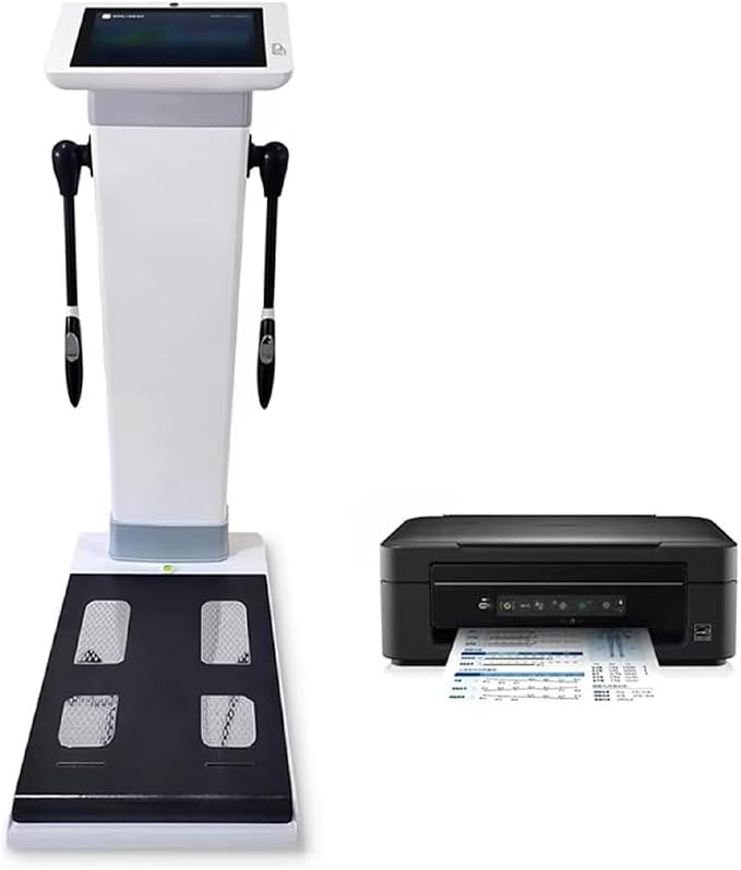 Body Scanner Composition Analysis Machine,10.1 inch HD Touch Bioimpedance Analysis Machine,with Printer+Human Body Test Report, Precise Measurement