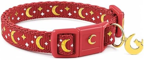 Breakaway Cat Collar with Bell for Kittens & Cats