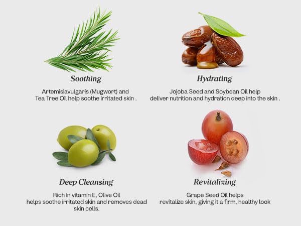 MANYO Herb Green Cleansing Oil, Gentle Makeup Remover with Natural Herbal Extracts, Artemisa, Tea Tree, Deep Cleansing & Hydrating, Suitable for All Skin Types, Korean Skincare 6.7 fl oz (200ml)