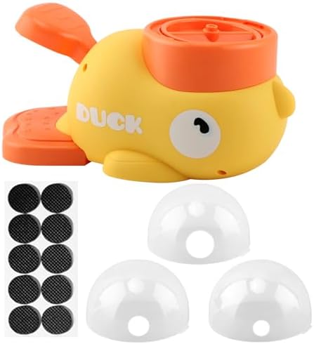 Duck Treat Dispenser, Dog Cat Slow Feeder Puzzle Toy, 3 Adjustable Openings