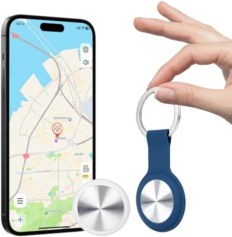 Smart Pet Tracker for Dogs Cats Location Tracker with Holder | Tracker for pets vehicles wallet, real-time location, fits with iOS & Android, no monthly fee & SIM card, portable locator