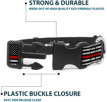 Buckle-Down Plastic Clip Dog Collar