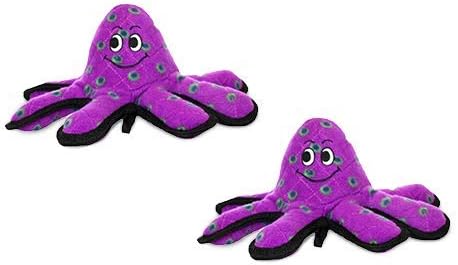 TUFFY® - 2 Pack Original : Octopus Dog Toy : : Ultra Durable Plush Toy with Multiple Layers & Reinforced Seams, Washable and Floats, Original Construction
