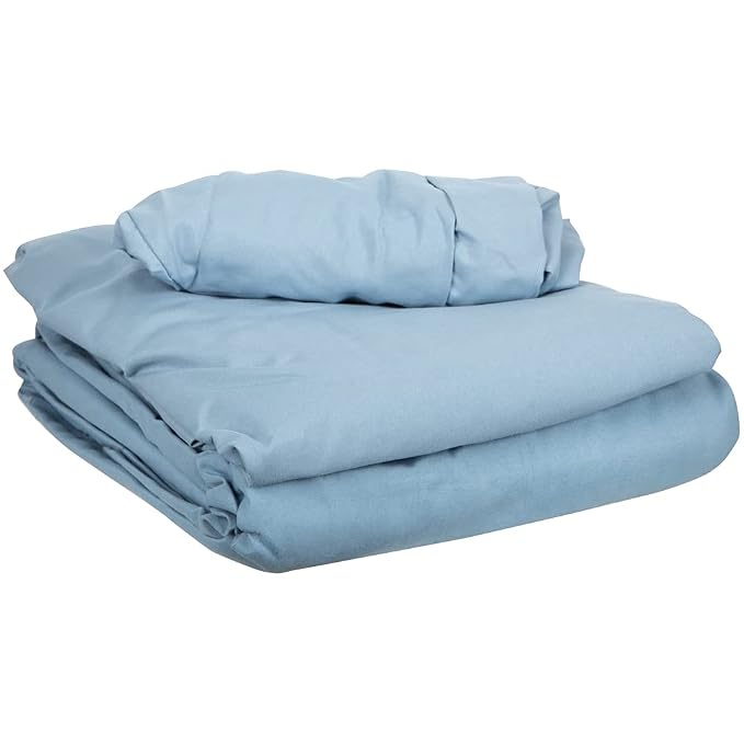 ForPro Professional Collection Premium Microfiber 3-Piece Massage Sheet Set, Wisteria, Ultra-Light, Stain, and Wrinkle-Resistant Includes Flat, Fitted Sheet and Massage Face Rest Cover