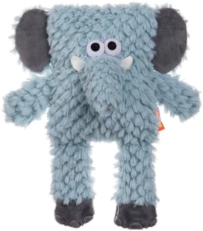 Block Heads Plush Dog Toy - Ruff Guard Technology - Oversized Squeaker Dog Squeaky Toys - Stuffingless Legs Design - Suitable for All Breeds - Interactive Perfect Bite-Size Shape for Thrashing Fun