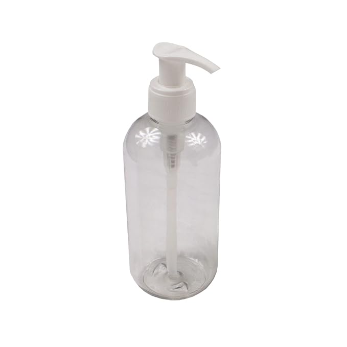 Rapport Single Massage Bottle Holster with 8 Ounce Clear Bottle & Pump for Lotions and Oils. - The Essential Accessory for Massage Therapy Practitioners by Body Linen (Black)