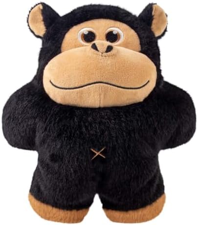 KONG Snuzzles Dog Toy X-Large – Plush Squeaky Dog Toy for Large Breeds – Ultra-Soft, Crinkle Sounds, Durable Interactive Dog Chew Toy for Medium & Large Dogs (Gorilla)