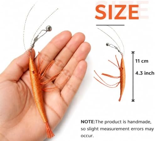 Shrimp Catnip Toys,Cat Wand Attachment Toys for Kitten Cats (4Pcs