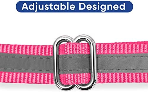 Pawtitas Pink Chain Martingale Dog Collar, Large