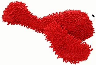 MIGHTY Tuffy Microfiber Medium Ball Lobster Dog Toy