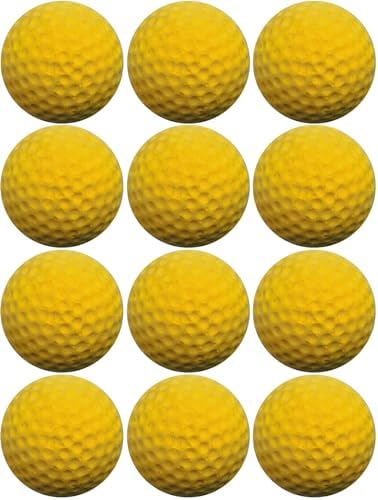 Cat Golf Balls Interactive Sponge Foam Soccer Balls Toy (Yellow)