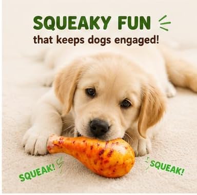 8 Pack Squeaky Dog Toys for Small, Plush Gourmet Food Dog Toy Set with Reusable Drawstring Storage Bag, Interactive Food Shaped Chew Toys for Puppies, Soft Stuffed Dog Toys for Small & Medium Dogs