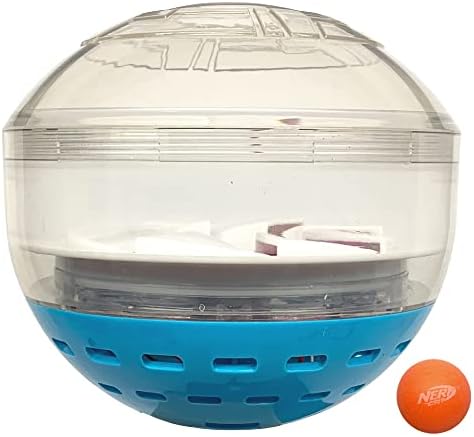 Nerf Dog 6in ABS Wobble LED Fan Bowl with 40mm Ping Pong Ball (NC-7839)