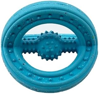 Max Fusion Phoenix Dog Toy, Medium, Blue, Made with Nike Grind