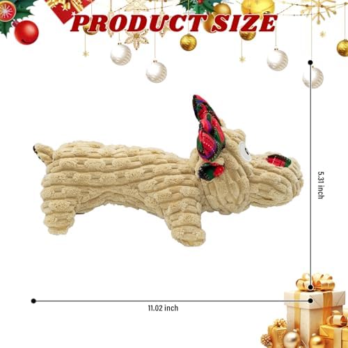 Dog Toys Squeaky Interactive Deer Shape Toy