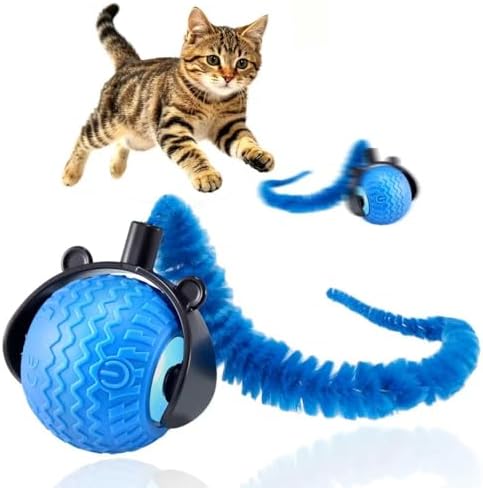 ZUAMEGUCat Toys for Indoor Cats - Interactive Rolling Ball