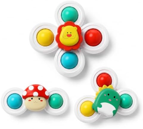 3PCS Suction Cup Cat Toy, Window Perch Companion Interactive Play Toy for Indoor Cats