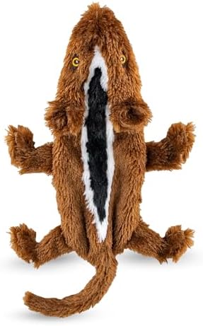 FGA MARKETPLACE Squirrel Flat NO Stuffing NO Squeak Plush Dog Toy, Funny Style Will Entertain Your Pet for Hours, Recommended for Small and Medium Dog 21 INCH Long