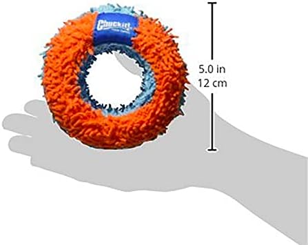 Chuckit! Indoor Fetch Roller Toy for Dogs - Interactive Dog Toys for Boredom, Orange and Blue 4.7 inches (Pack of 12)