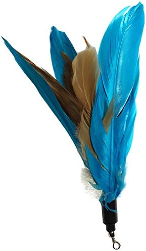 Pet Fit for Life 7 Piece - Plus Bonus - Replacement Feathers and Soft Furry for Interactive Cat and Kitten Toy Wands…