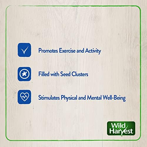Wild Harvest Foraging Instincts Peck n’ Play Interactive Treat, 2 Ounce, for Small Birds (Pack of 2)