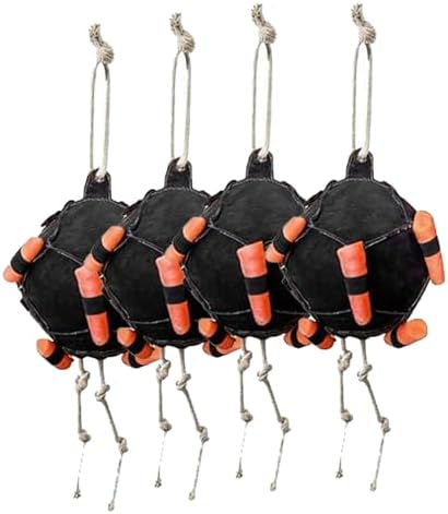 Fun Horse Carrot Feeder, Interactive Horse Treat Feeding Ball Toys, 4PCS Adjustable Enrichment Carrot Slow Dispenser for Horses Cattle Sheep Goat Barn Farm Livestock