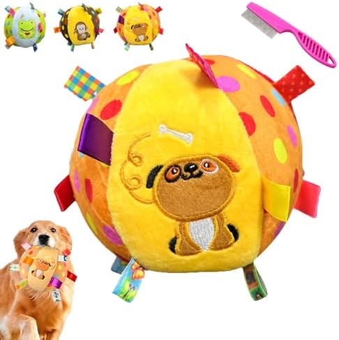 Squeaky Play Balls for Dogs,Squeaky Ball Interactive Toy，A